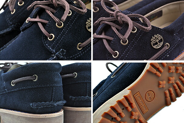 楽天市場】Timberland 3EYE CLASSIC LUG DARK BLUE SUEDE TB 0a683w
