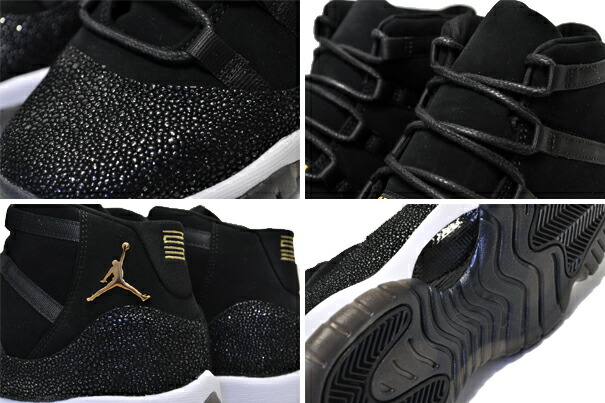 楽天市場】NIKE AIR JORDAN 11 RETRO PREM HC black/metallic gold