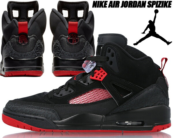 楽天市場】NIKE JORDAN SPIZIKE black/gym red-anthracite 315371-006