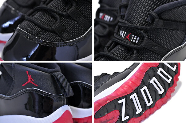 楽天市場】NIKE JORDAN 11 RETRO (TD) BRED 2019 black/true red-white