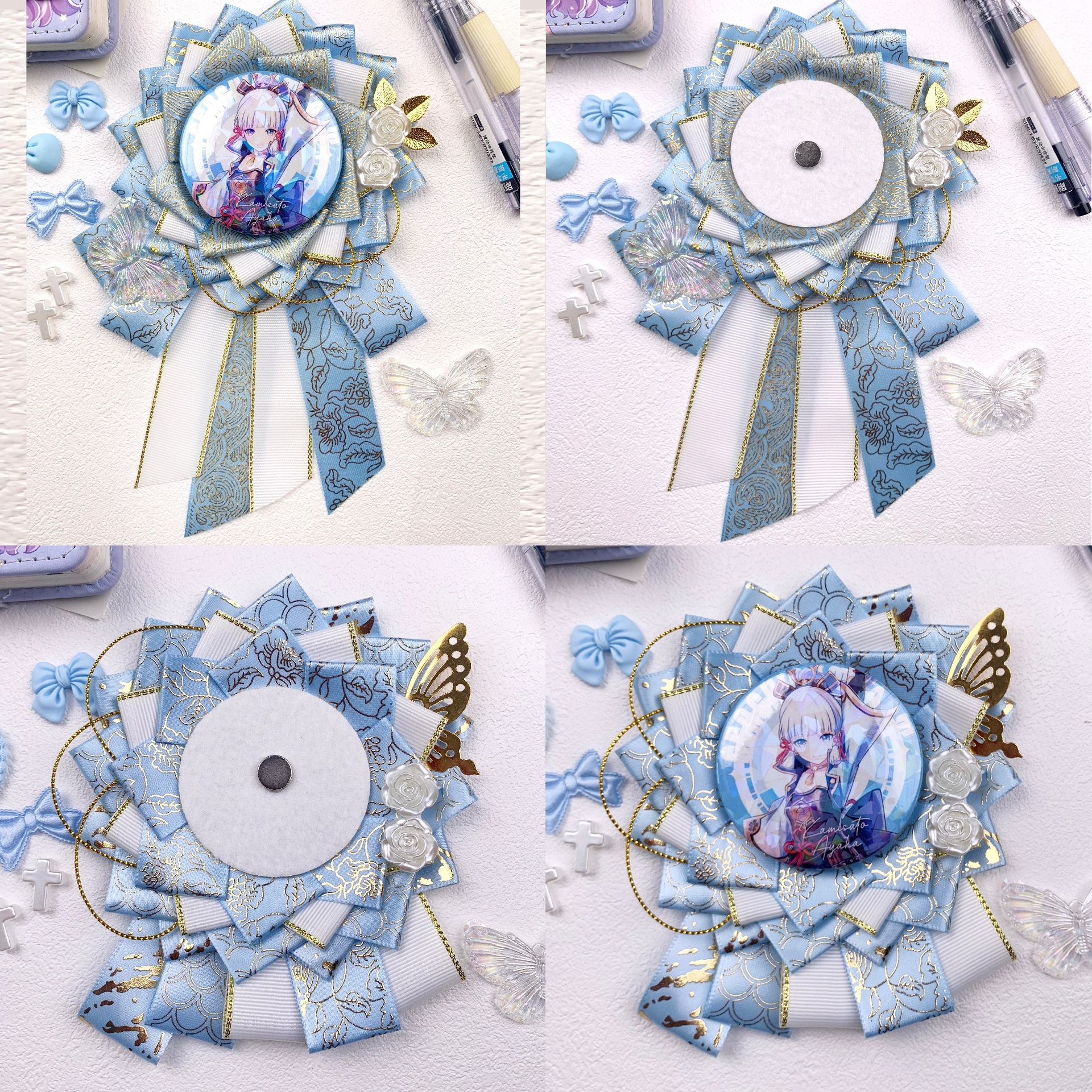 楽天市場】飾り スタンド ケース ポーチ キーホルダー 缶バッジ ケース