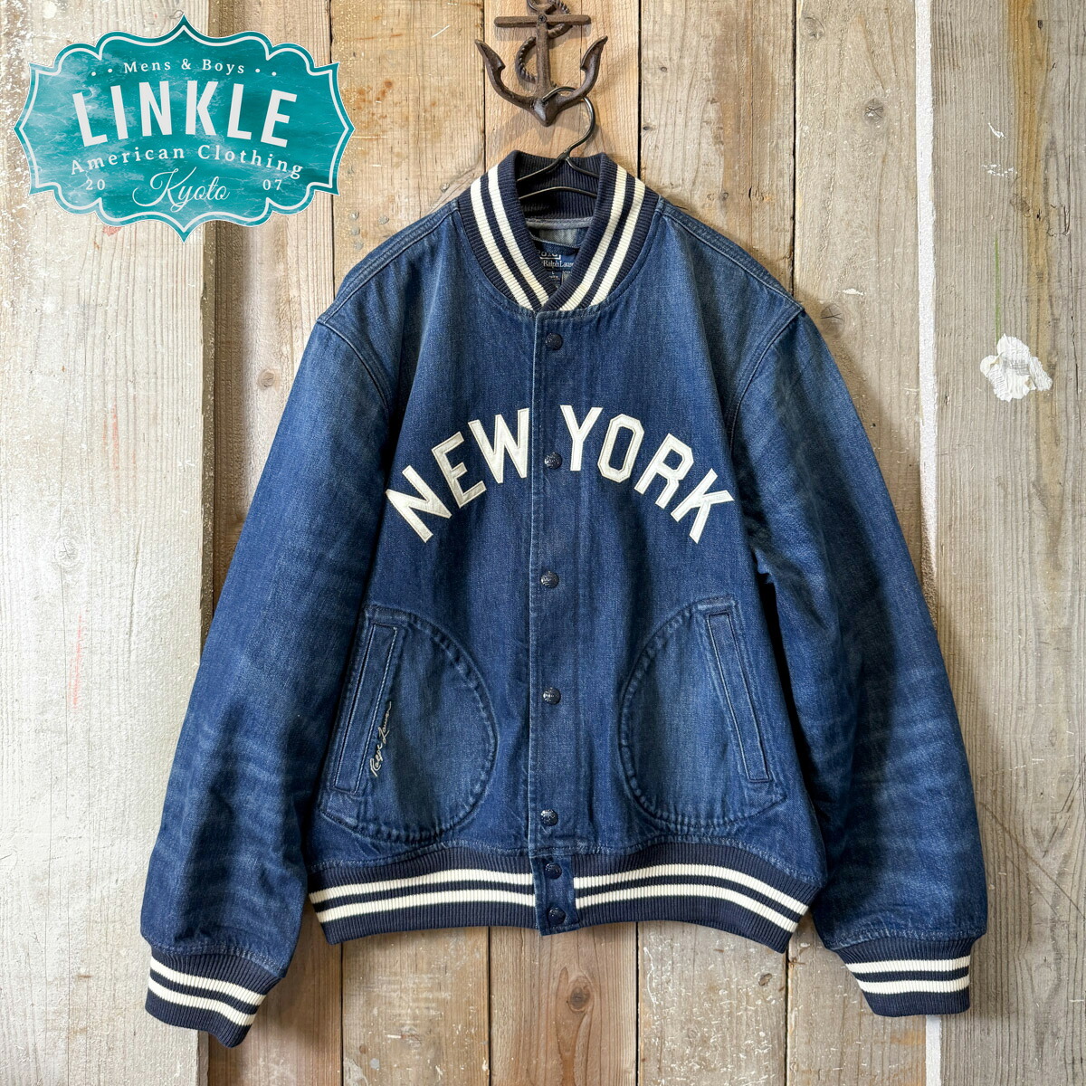 楽天市場】Polo Ralph Lauren(ポロ ラルフローレン)ヤンキース デニム