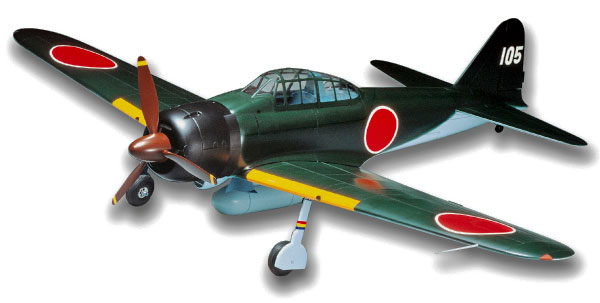 楽天市場】PILOT 1/9.1 ゼロ戦 22型 バルサキット 12172 ZERO E Type22