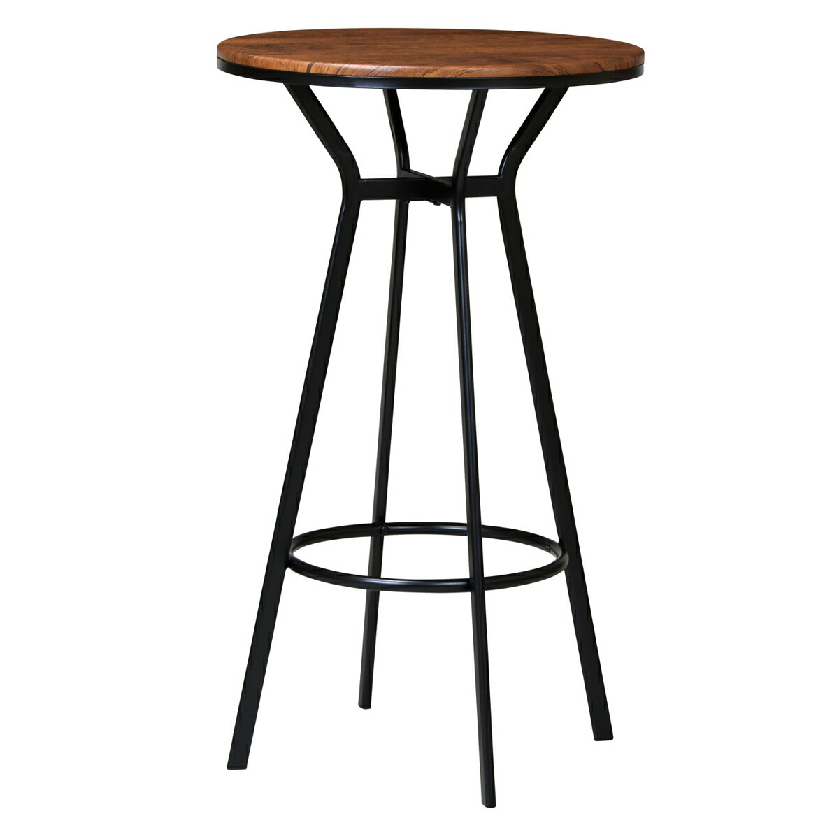 楽天市場】ハイテーブル 丸型 スチールフレーム 直径60cm （ 丸