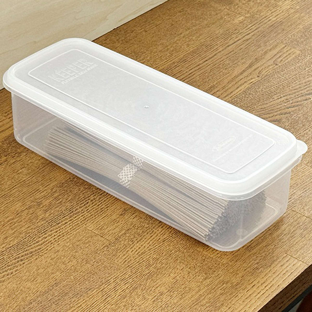 楽天市場】保存容器 ラストロ タフナチュラル めんパスタケース 2.0L