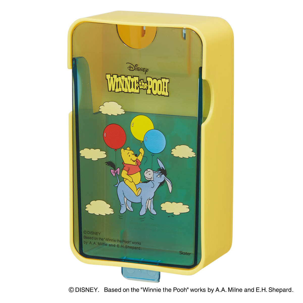 楽天市場】冷蔵庫収納 マグネット式スイング小物ポケット くまのプー