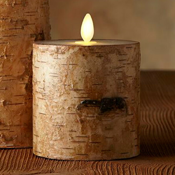 楽天市場】キャンドル LED LUMINARA ルミナラバーチピラー 3.5×4インチ