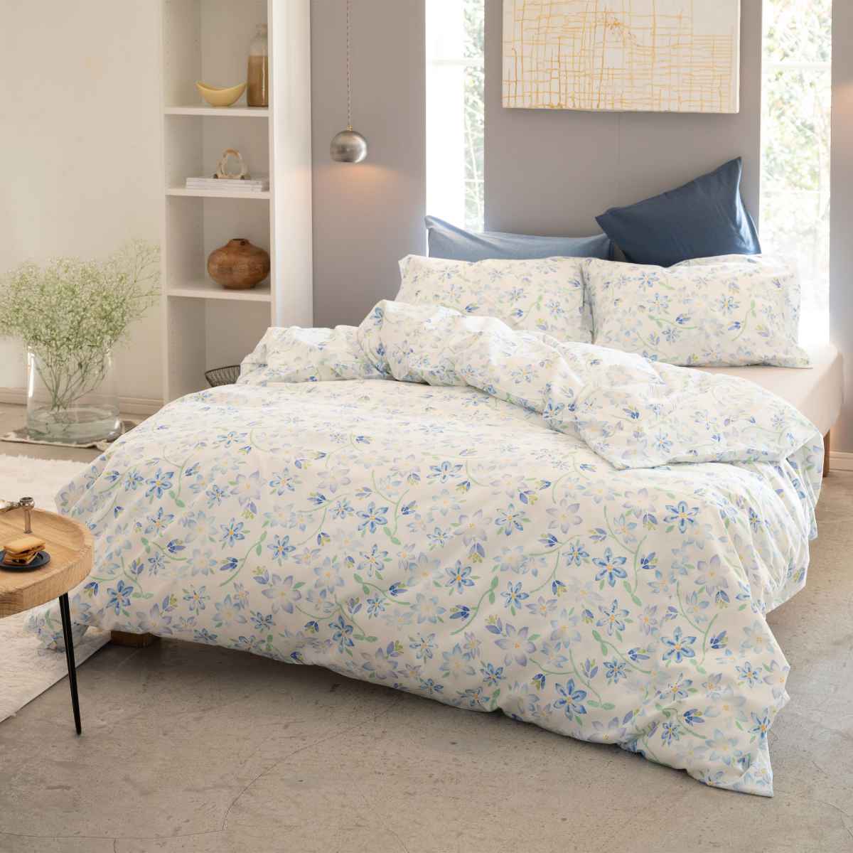 楽天市場】掛け布団カバー ダブル Fab the Home ピュアリー 綿100