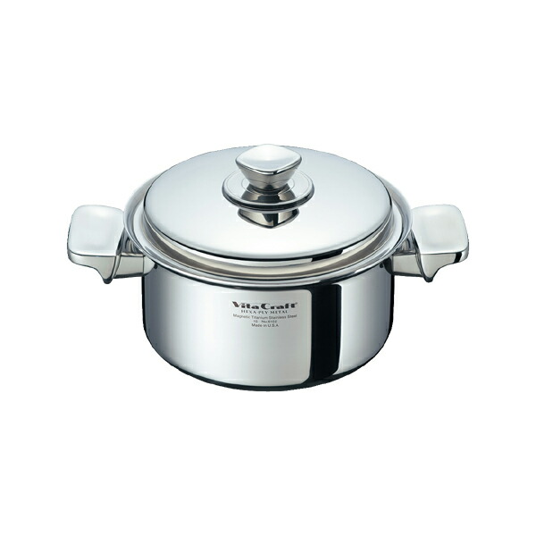 楽天市場】Vita Craft ビタクラフト 両手鍋 19cm 3L ヘキサプライ