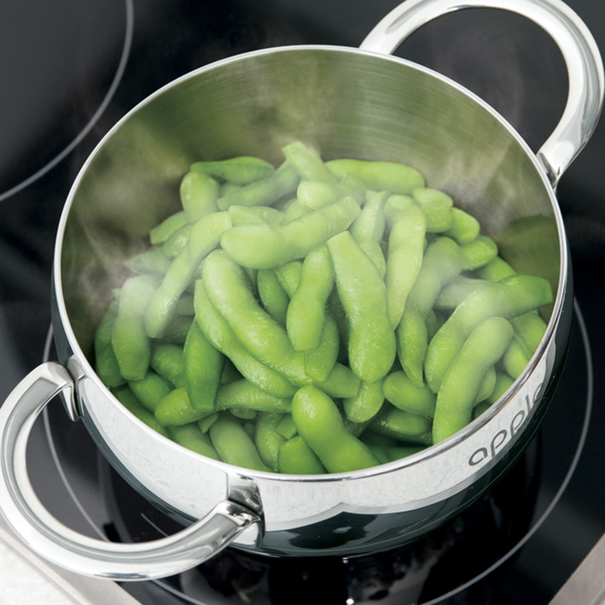 楽天市場】ビタクラフト 無水調理鍋 24cm IH対応 アップル