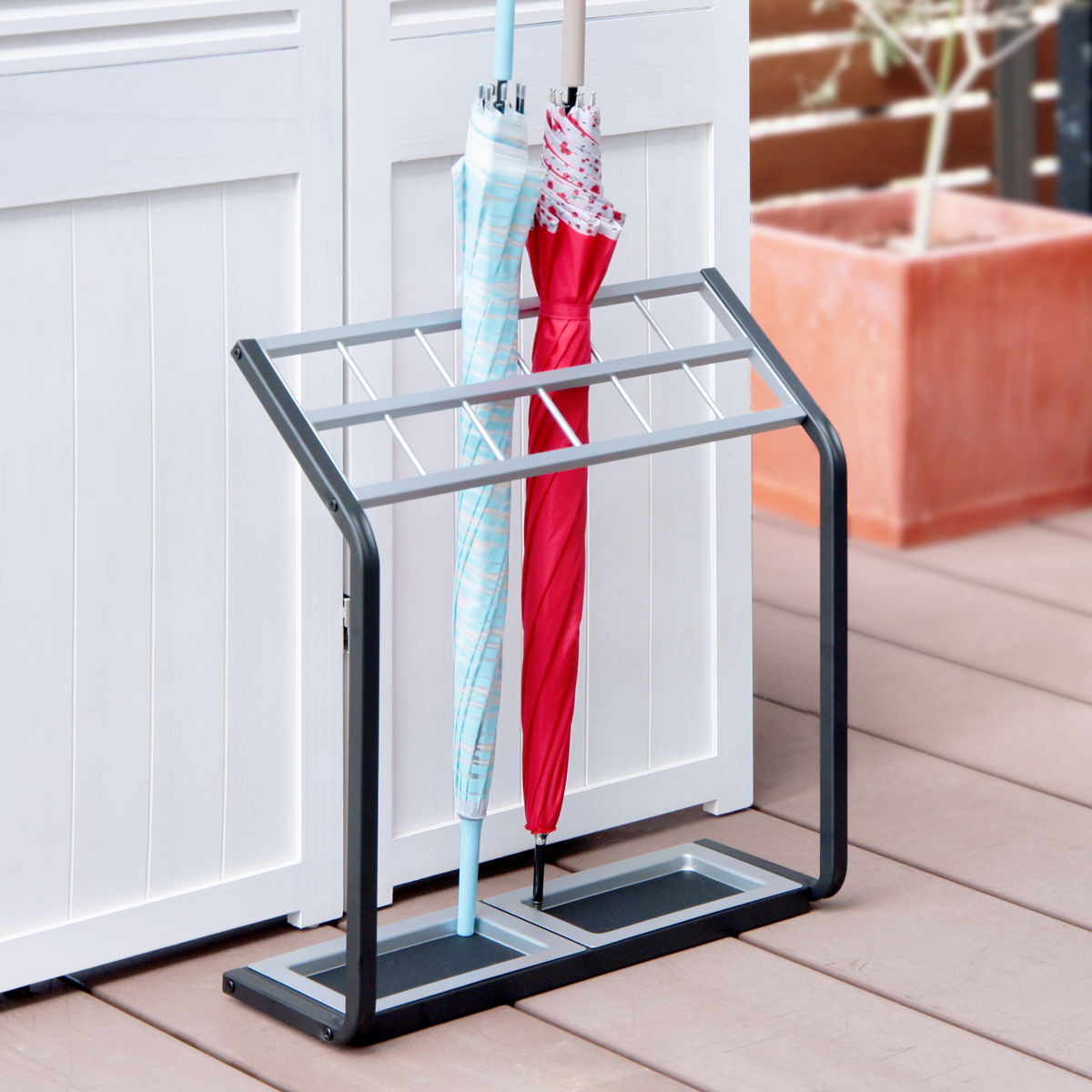 楽天市場】山崎実業 傘立て フレーム 12本用 18本用 36本用