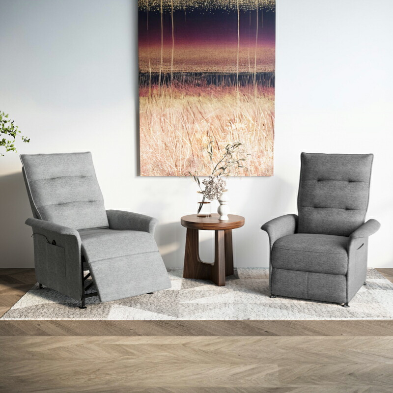 楽天市場】電動リクライニングソファ リクライニングチェア 電動 電動