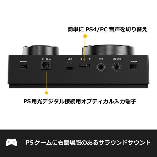 楽天市場】ASTRO Gaming ミックスアンプ プロ MixAmp Pro TR PS5/PS4