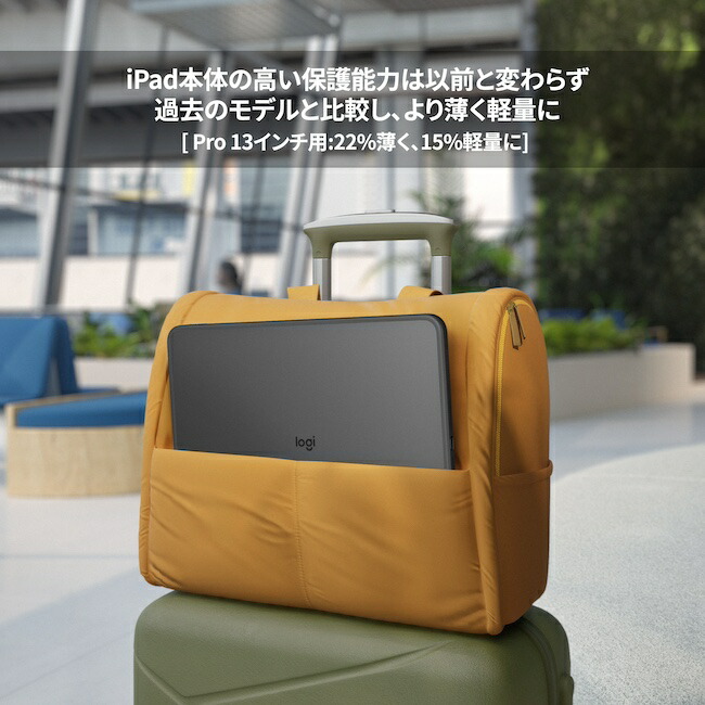楽天市場】【限定特価】ロジクール Combo Touch iPad Pro 13インチ M5