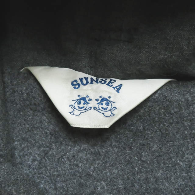 楽天市場】SUNSEA サンシー 16AW 日本製 Melton Knight Coat メルトン