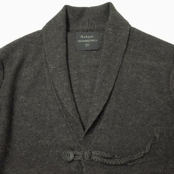 楽天市場】Nahyat ナヤット 日本製 7G MERINO WOOL KNIT CARDIGAN