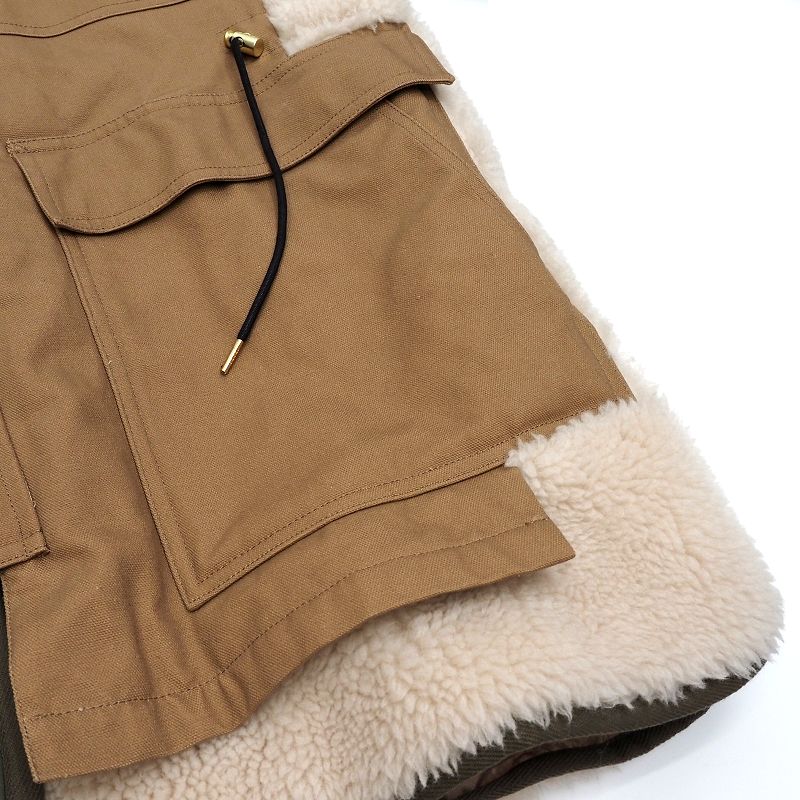楽天市場】新品 23AW sacai × Carhartt WIP Canvas Parka Siberian