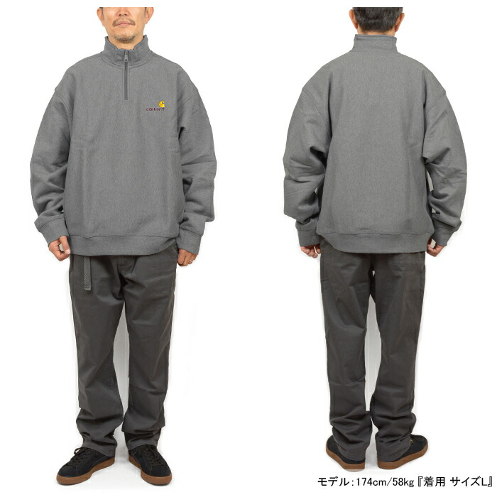 楽天市場】カーハートWIP Carhartt WIP I027014-22F ハーフジップ