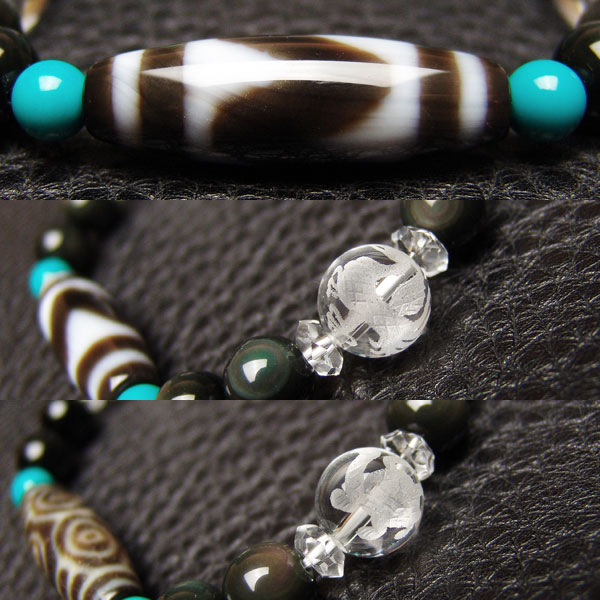 楽天市場】至純 高級風化龍眼天珠（約39mm） 虎牙天珠（約38.5mm