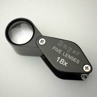 楽天市場】虫眼鏡 宝石用 ルーペ 7013 18倍 17mm アクセサリー 観察