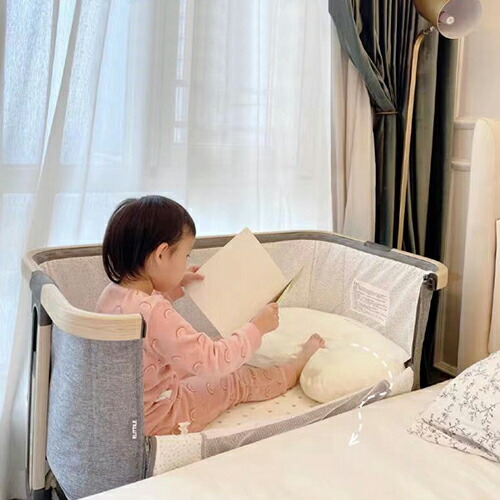 楽天市場】HZDMJ ベビーベッド 折りたたみ おすすめ 添い寝ベッド