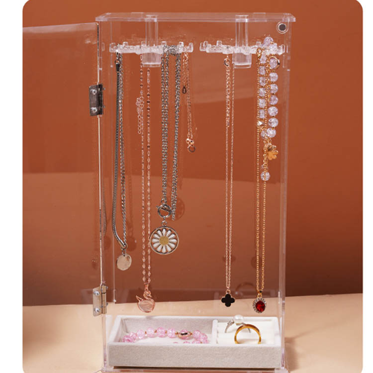 楽天市場】 ネックレスケース 回転式ネックレスケース ジュエリー