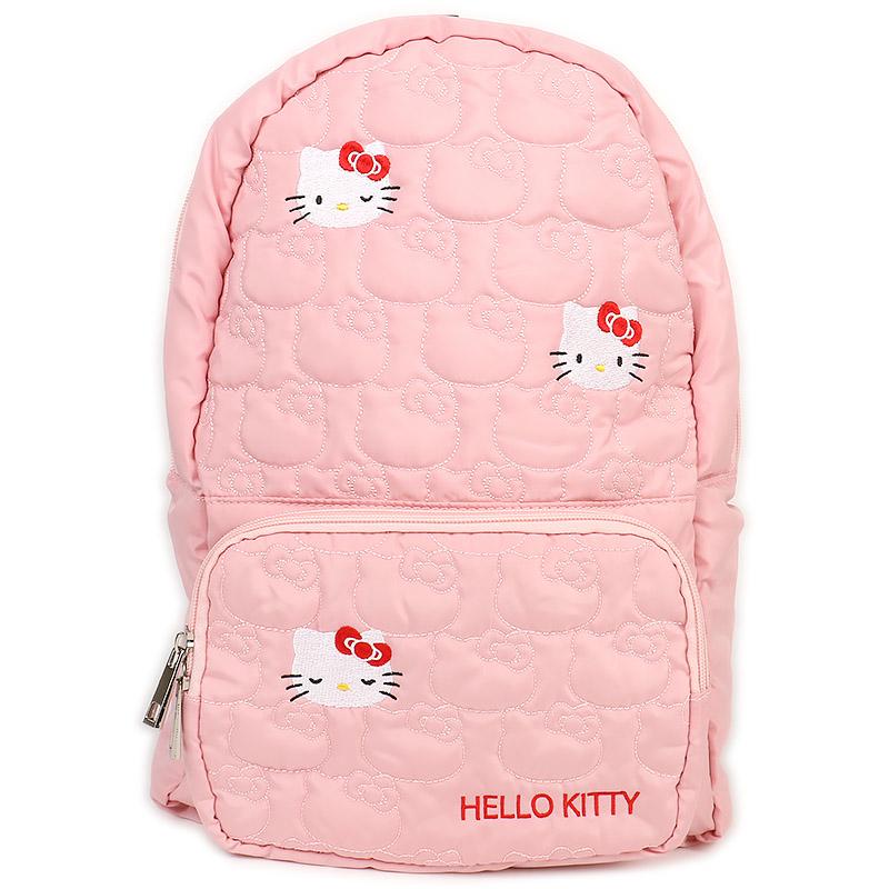 楽天市場】ハローキティ キルトリュック ピンク 軽量 キルティング