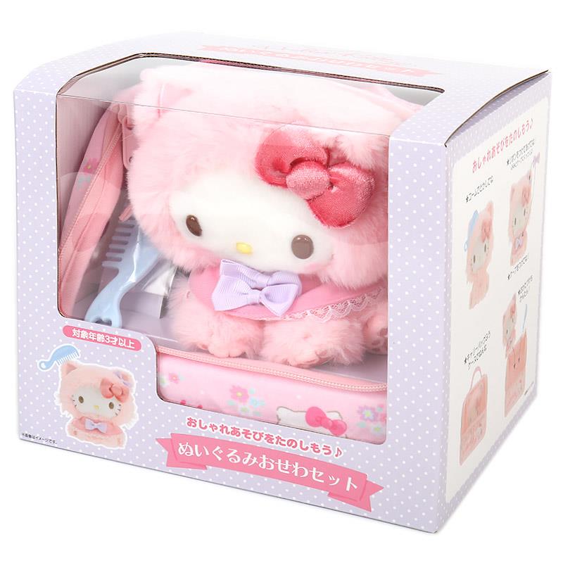 楽天市場】ハローキティ ぬいぐるみおせわセット こねこ 子猫 サンリオ