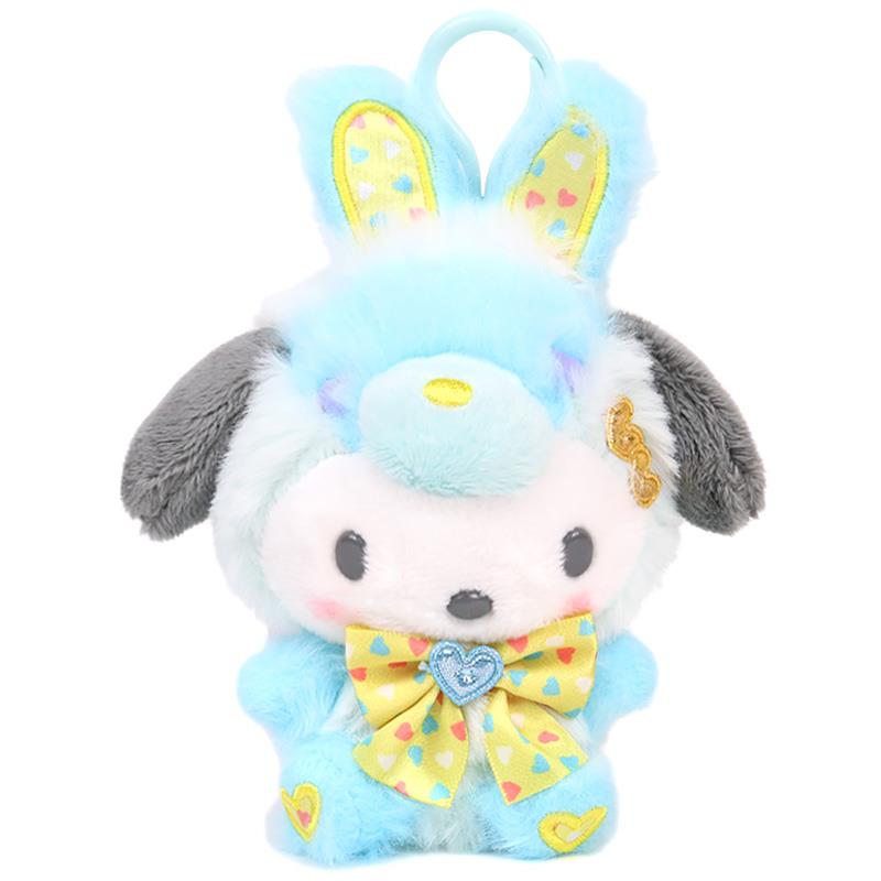 楽天市場】ポチャッコ マスコットホルダー スプリングラビット