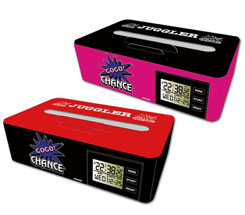 楽天市場】ジャグラー ティッシュ クロック グッズ スロット