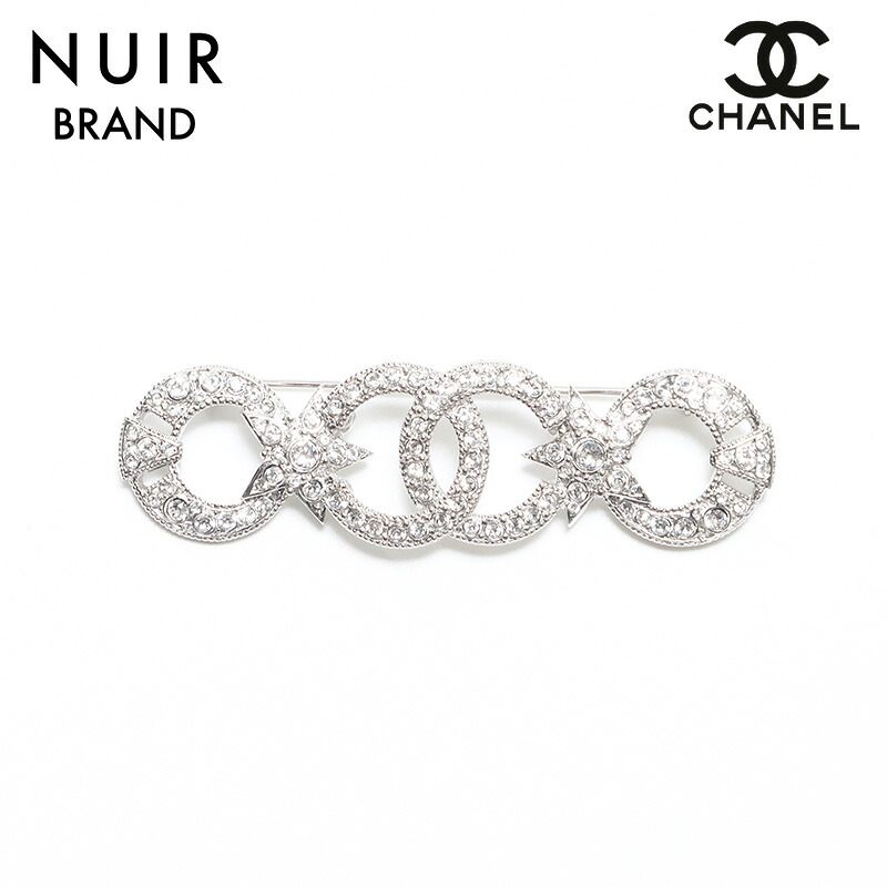 楽天市場】シャネル ブローチ シルバーの通販