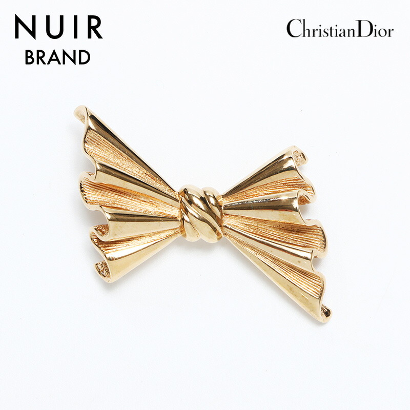 楽天市場】クリスチャンディオール Christian Dior リボン ブローチ