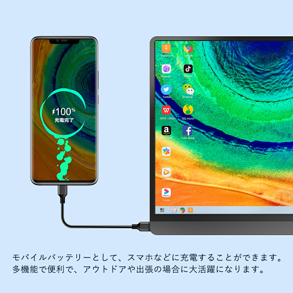 楽天市場】＼120hz／モバイルモニター 15.6インチ タッチパネル