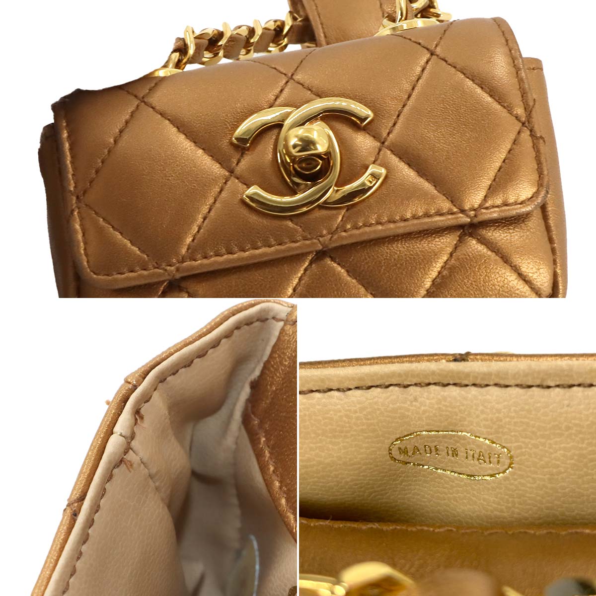 楽天市場】【新品同様】 シャネル CHANEL マトラッセ ベルトバッグ