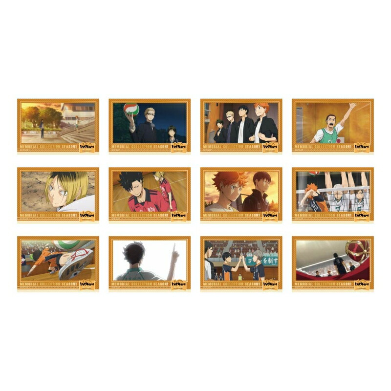 楽天市場】ハイキュー!! トレーディング箔押しクリアカード メモリアル
