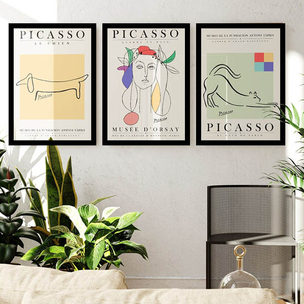 楽天市場】単品 33×43cm アートパネル 枠付きフレーム絵画 世界名画