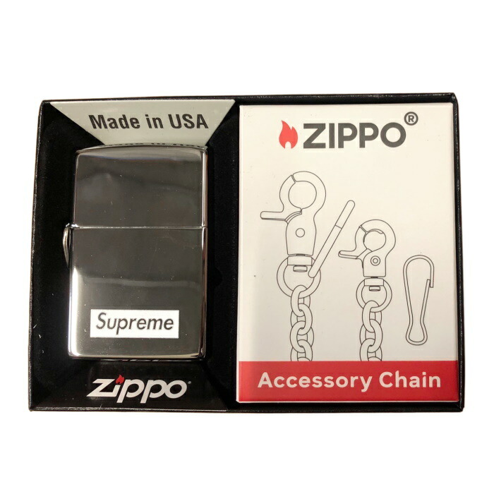 楽天市場】2023SS Supreme / シュプリームChain Zippo / チェーン
