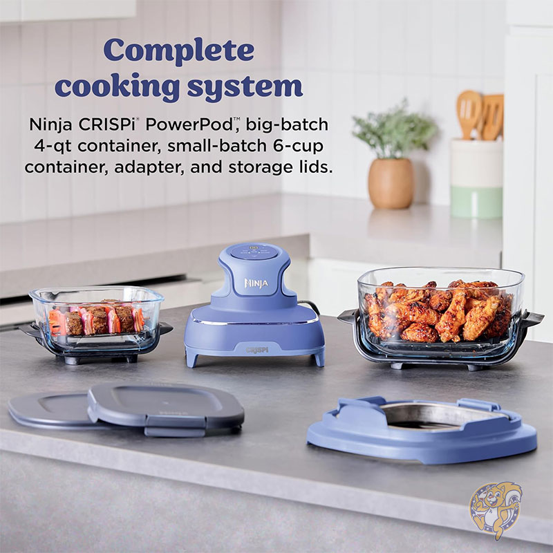 楽天市場】Ninja ニンジャ エアフライヤー Crispi 4-in-1 ポータブル