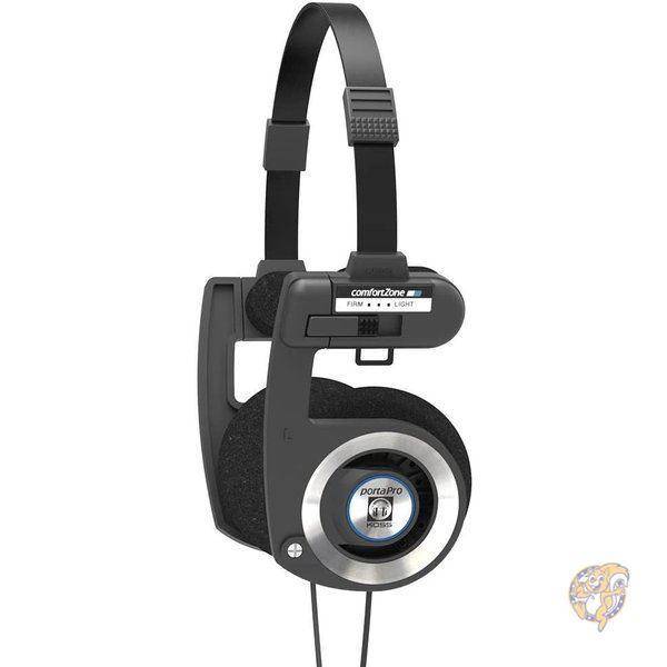 楽天市場】コス ポータプロ ブラック オンイヤーヘッドホン Koss 小型