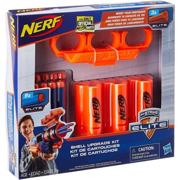 最終値下げ ナーフ トリロジー＆シェルアップグレードキット×2 セット