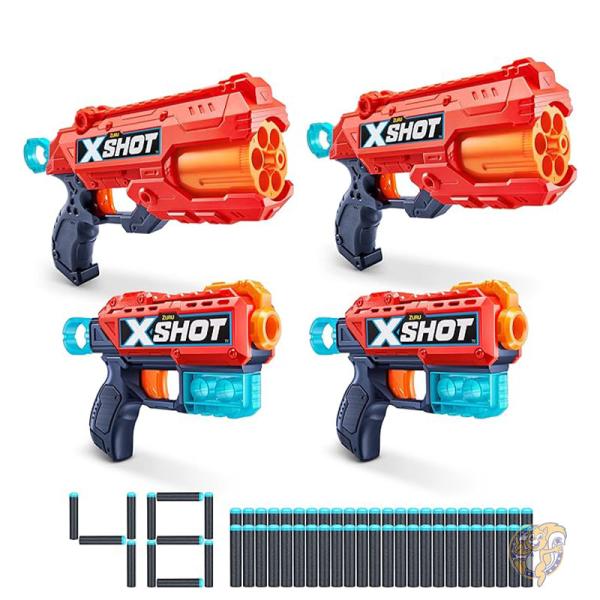楽天市場】Xショット XShot エクセル リフレックス6 4個セット 48