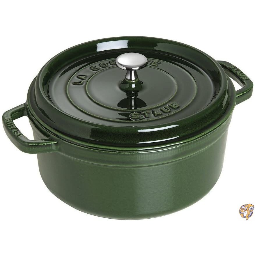楽天市場】[ストウブ] staub ピコ ココット ラウンド 24cm バジル