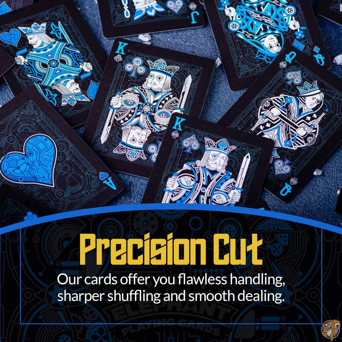 楽天市場】Elephant Playing Cards Cyberpunk Blue トランプ カーディ