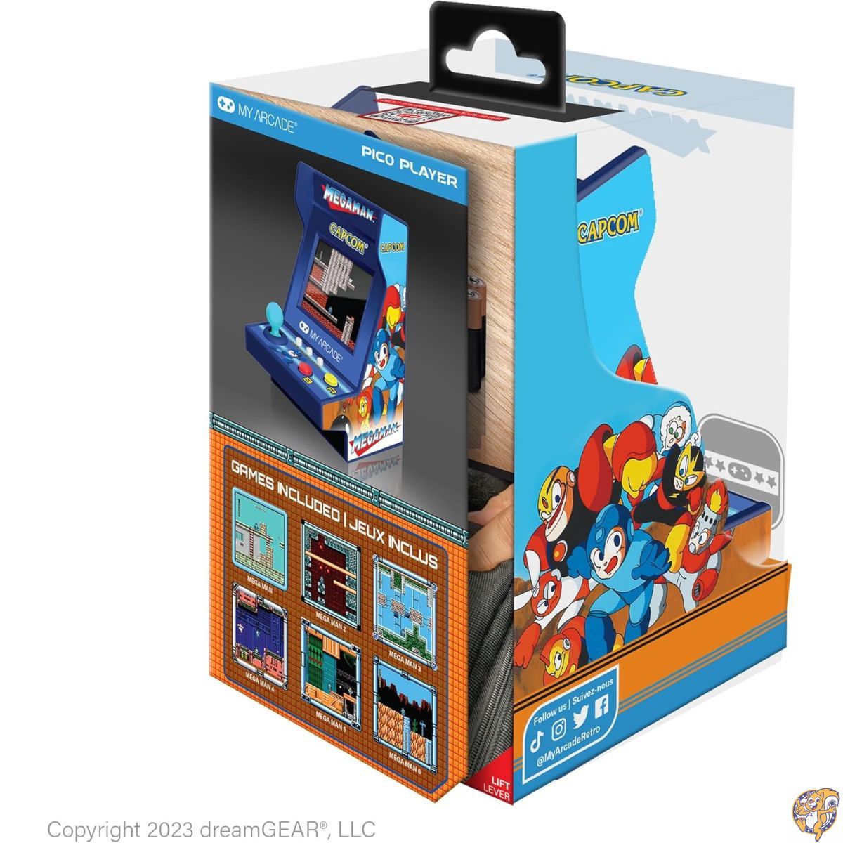 楽天市場】My Arcade ロックマン ピコ プレーヤー ポータブル レトロ