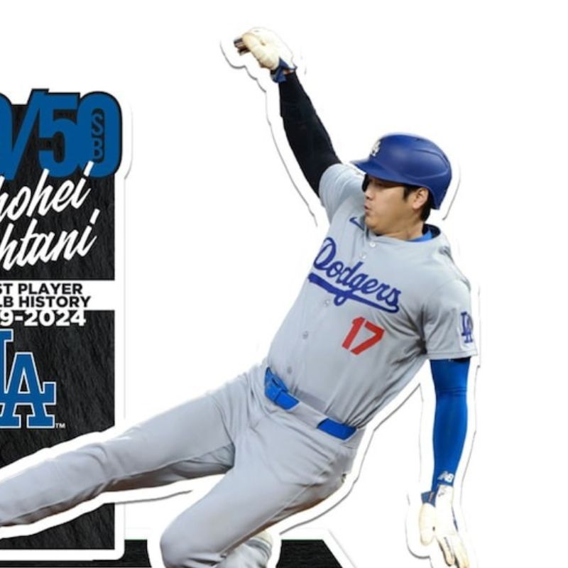 楽天市場】50-50記念 大谷翔平 限定版 プレイヤースタンディ