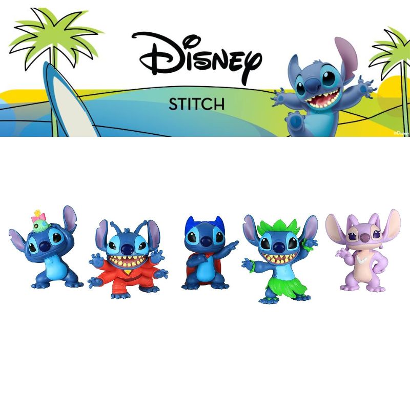 楽天市場】ディズニー スティッチ フィギュア 5体セット コレクション