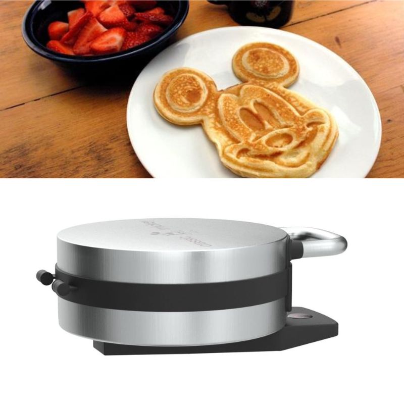 楽天市場】ディズニー ミッキーワッフルメーカー ノンスティック