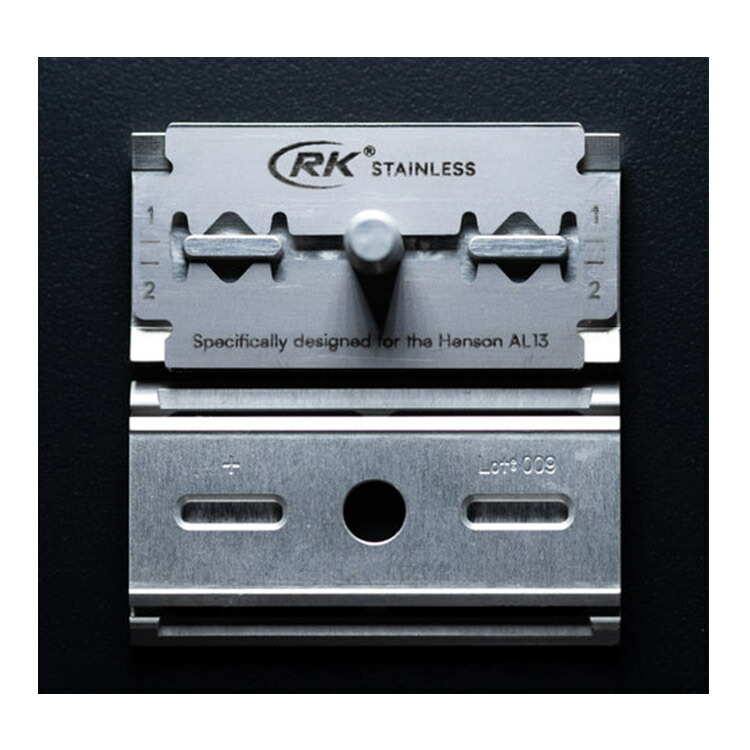 楽天市場】【正規店】HENSON SHAVING 替刃 100枚入り RKステンレス