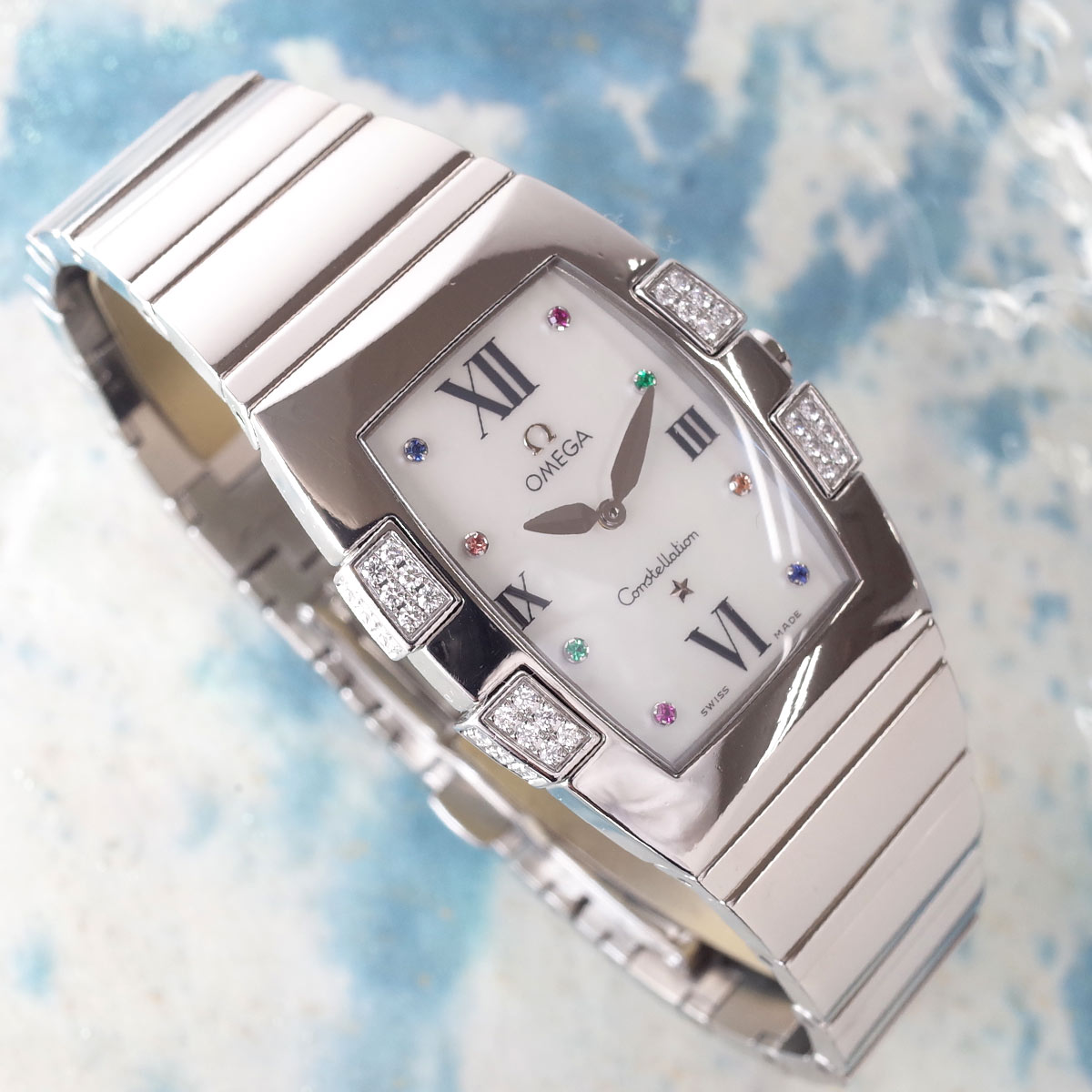 楽天市場】箱保証書 オメガ コンステレーション クアドレラ 1586.79 SS