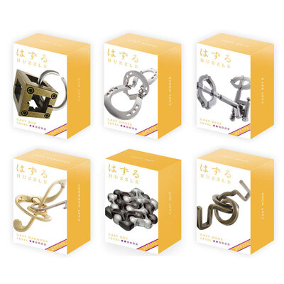 楽天市場】(レベル2) はずる(HUZZLE) キャスト 6種セット 【 知恵の輪